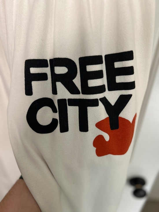 freecity Pants - FREECITY sweatpant - chalk orange - XL